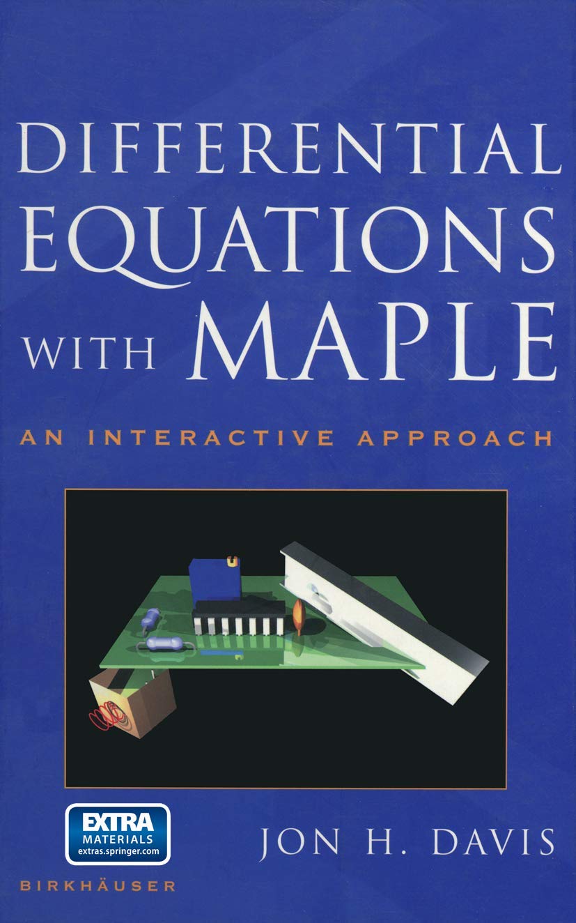Differential Equations with Maple: An Interactive Approach,Used