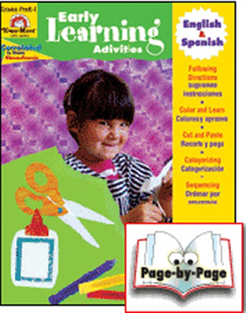 English / Spanish Early Learning Activities, Grades PreK1,Used