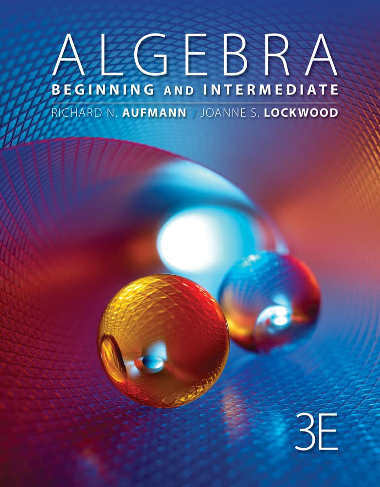 Algebra: Beginning and Intermediate (Textbooks Available with Cengage Youbook),Used