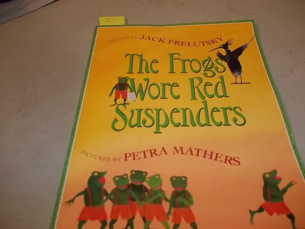 The Frogs Wore Red Suspenders,Used