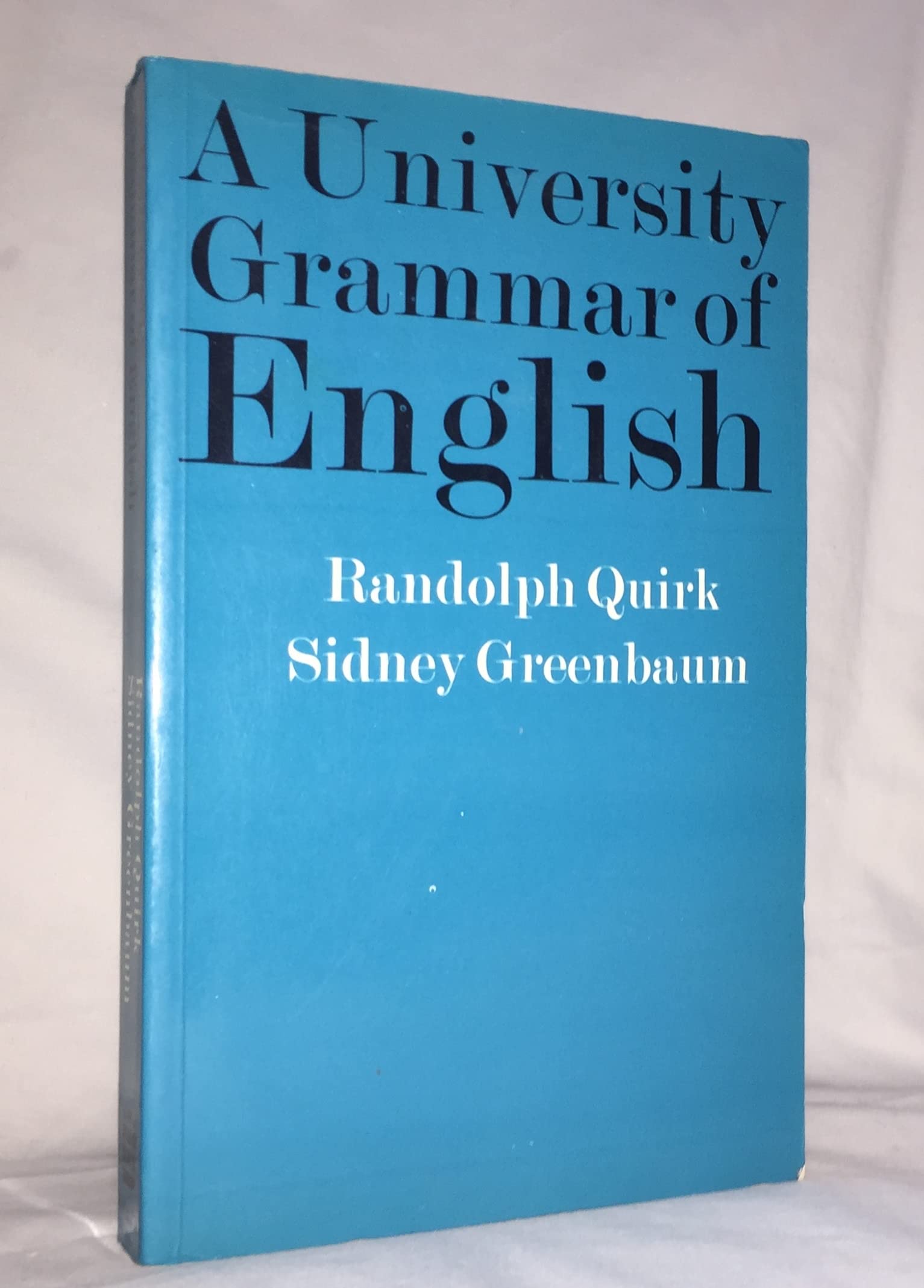A university grammar of English,Used
