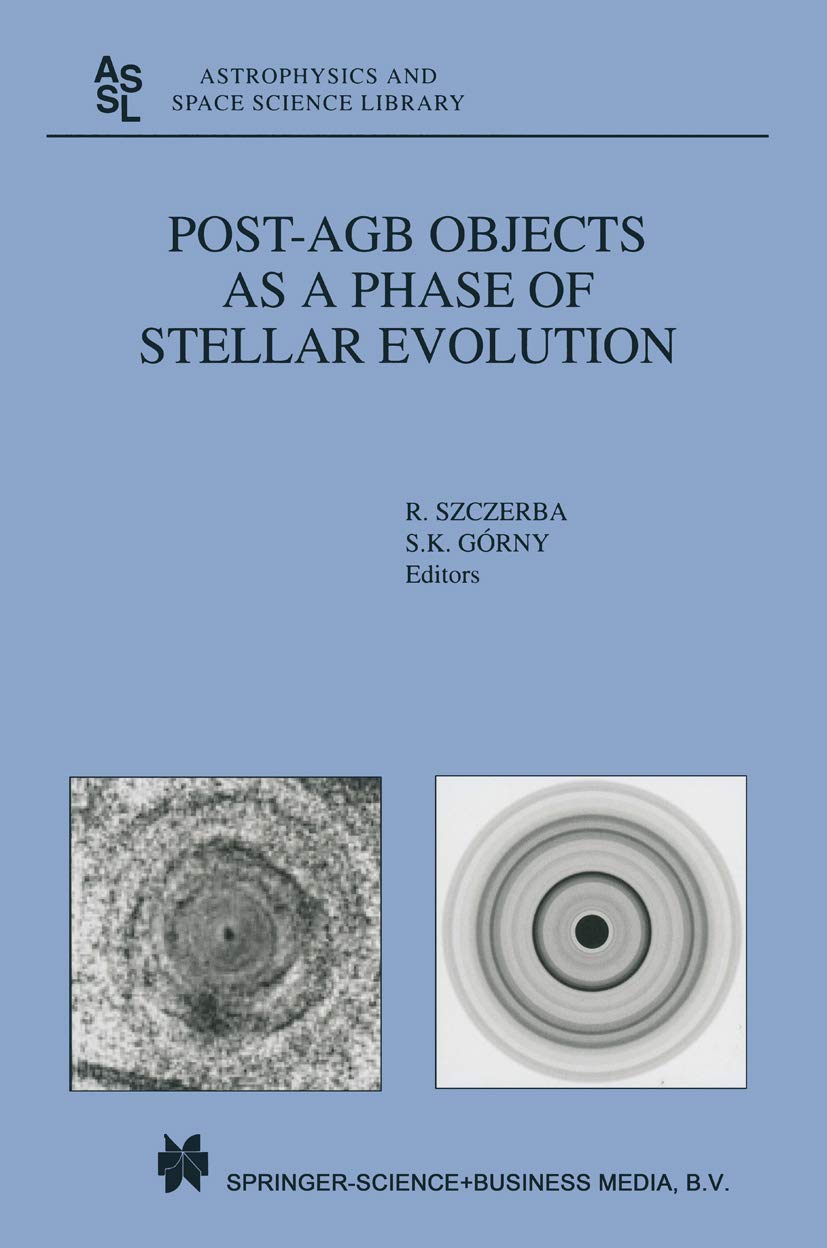 PostAGB Objects as a Phase of Stellar Evolution (Astrophysics and Space Science Library, 265),Used