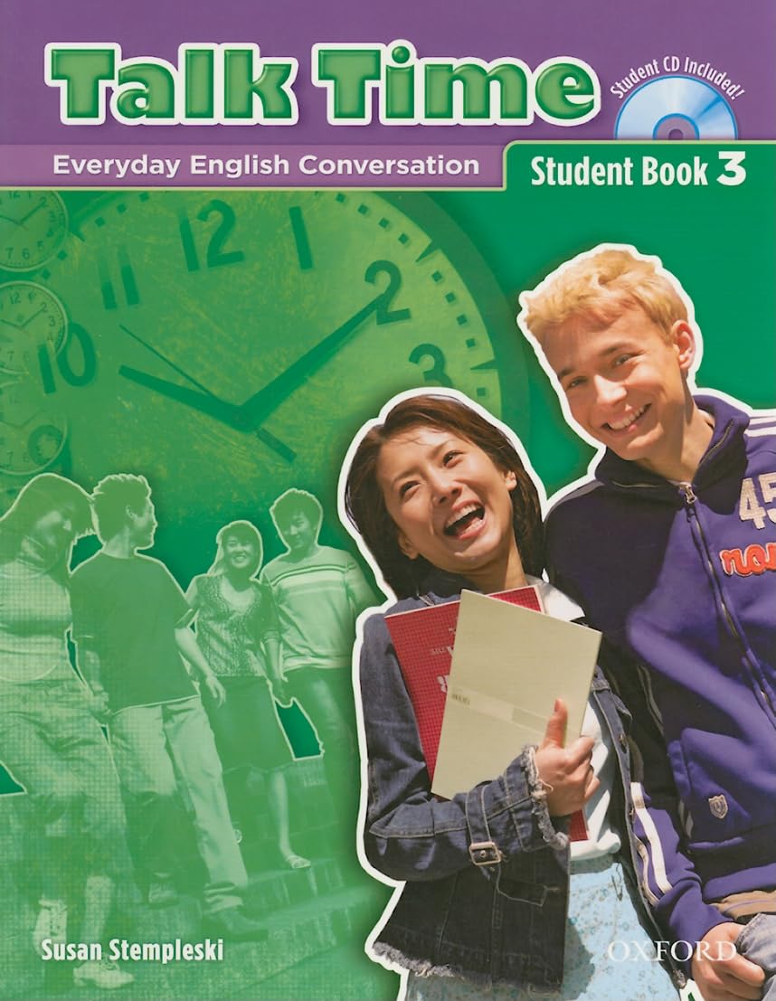 Talk Time 3 Student Book with Audio CD: Everday English Conversation (Talk Time Series),New