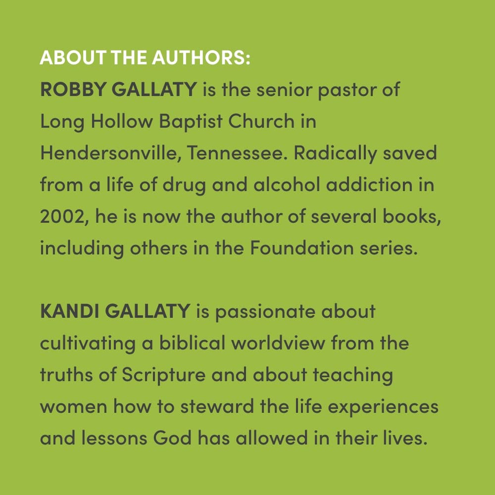 Foundations: A 260Day Bible Reading Plan for Busy Believers (Journal) by Robby Gallaty (20151101),Used
