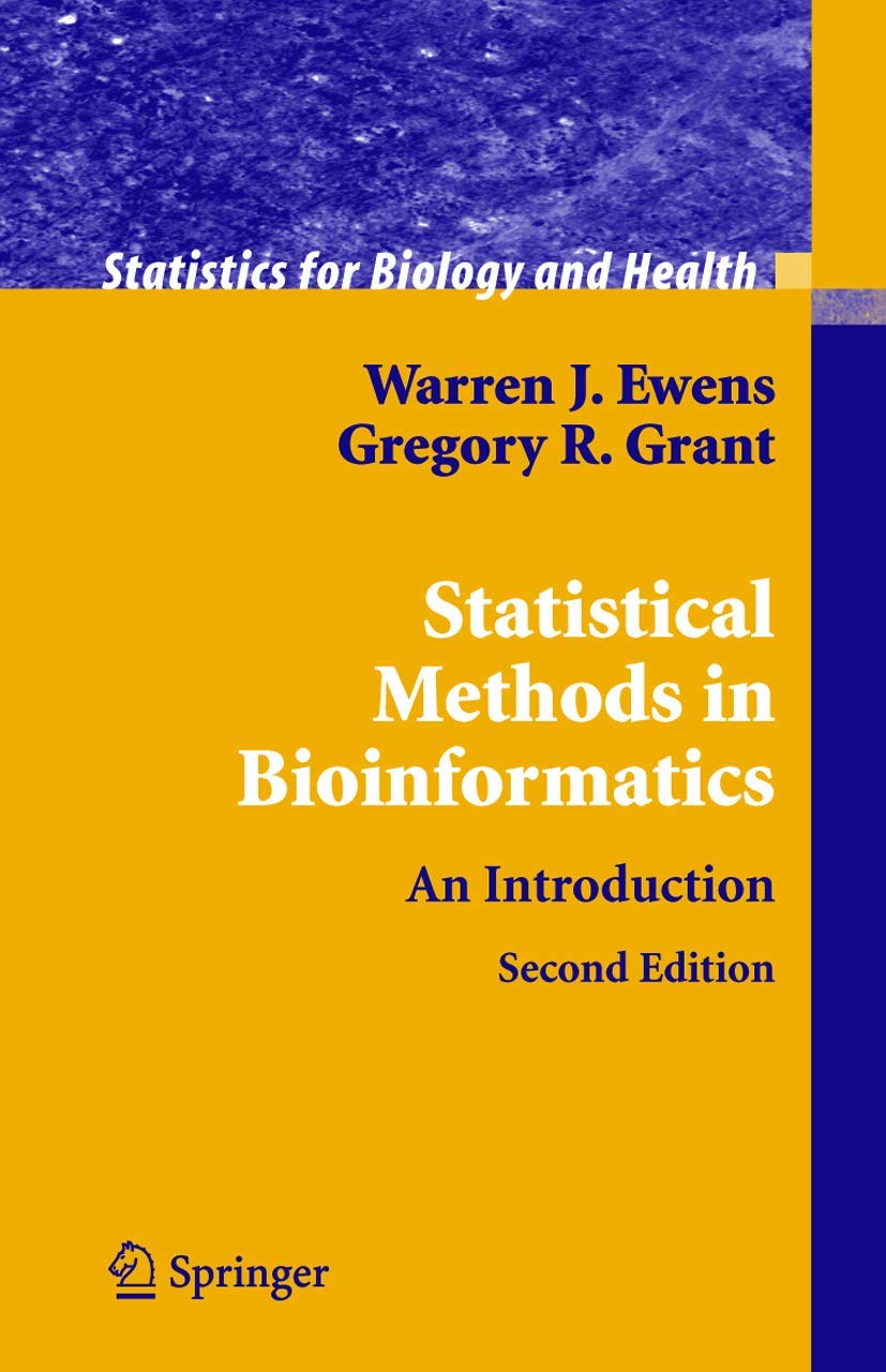 Statistical Methods in Bioinformatics: An Introduction (Statistics for Biology and Health),Used