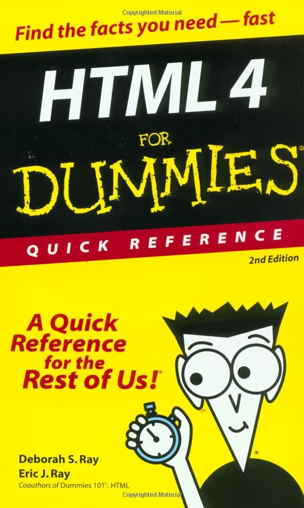 HTML 4 For Dummies: Quick Reference,Used