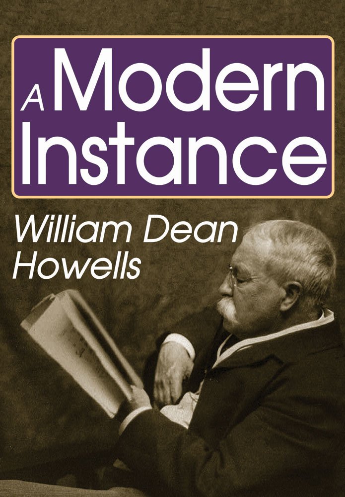A Modern Instance (Transaction Large Print Books),Used