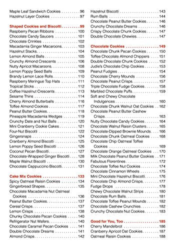 Cookies: More Than 200 Recipes,Used