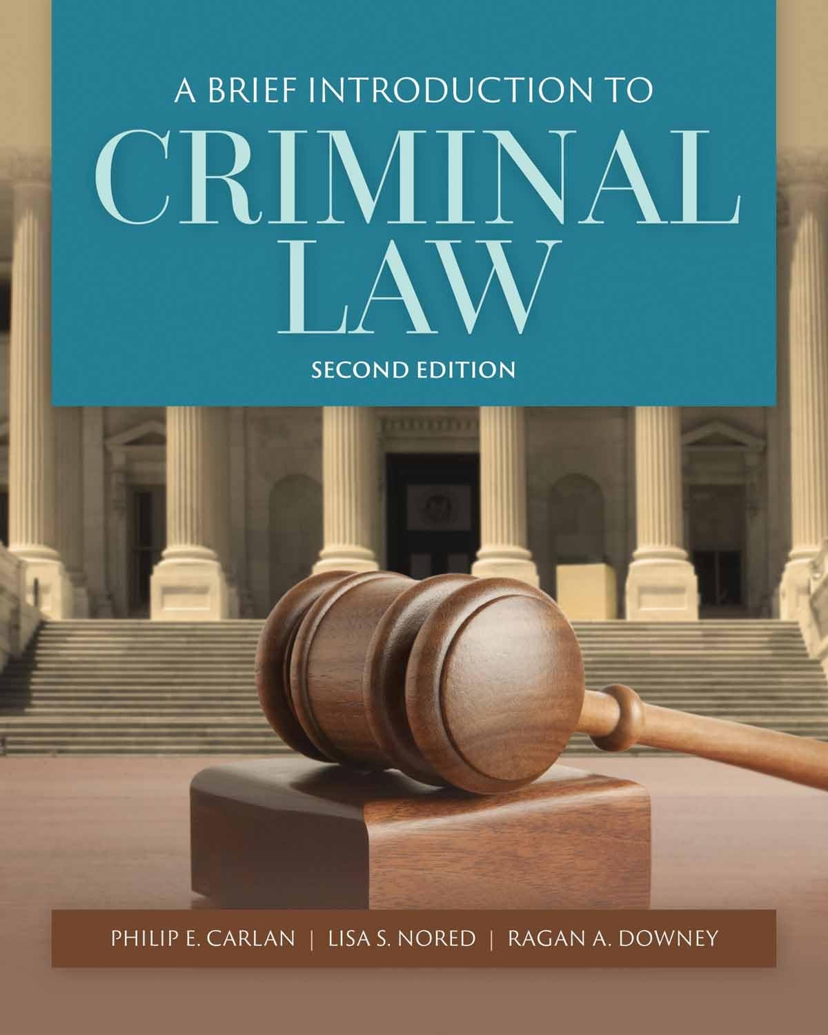 A Brief Introduction to Criminal Law,Used
