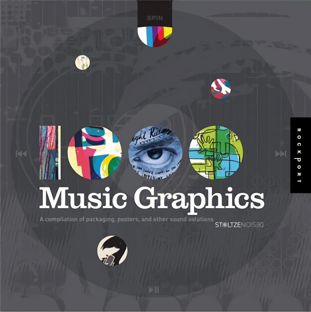 1,000 Music Graphics: A compilation of packaging, posters, and other sound solutions (1000 Series),Used