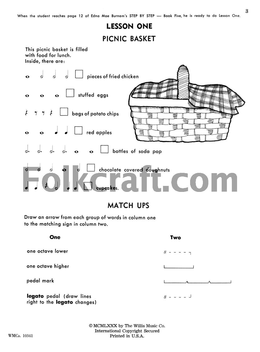 Write It Right  Book 5: Written Lessons Designed to Correlate Exactly with Edna Mae Burnam's Step by Step/Later Elementary,Used