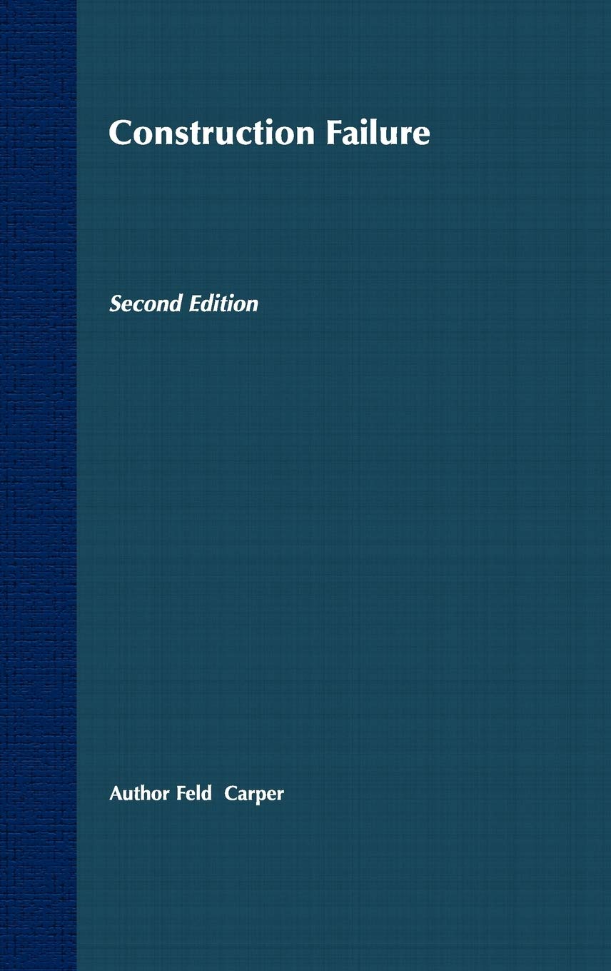 Construction Failure, 2nd Edition,New