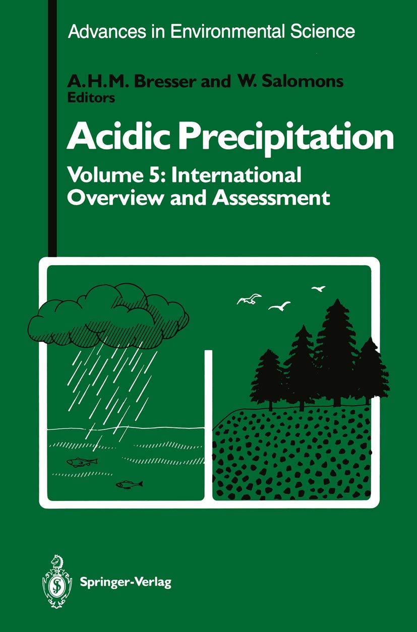 Acidic Precipitation, Vol. 2: Biological and Ecological Effects,Used