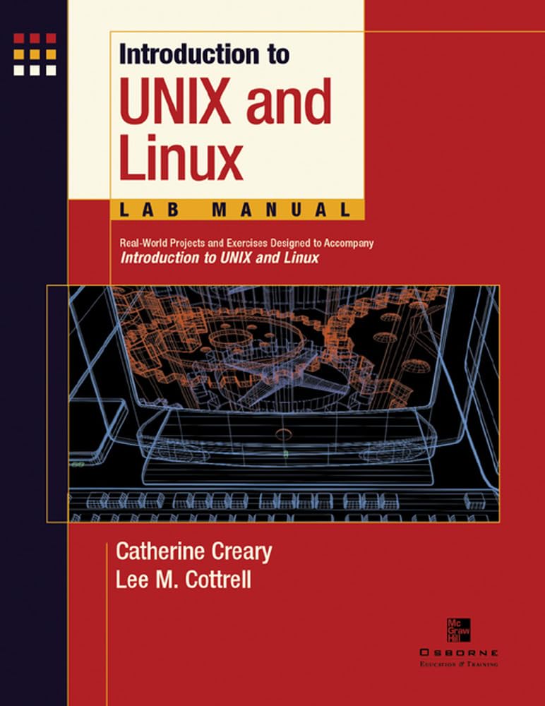 Introduction To Unix And Linux Lab Manual, Student Edition,Used