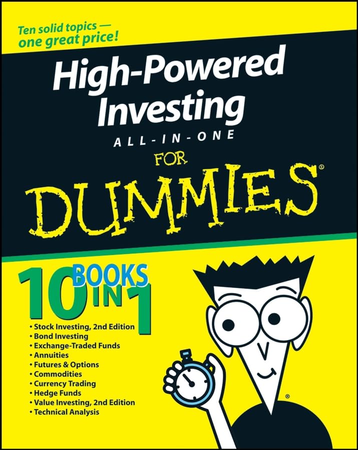 Highpowered Investing Allinone For Dummies,New