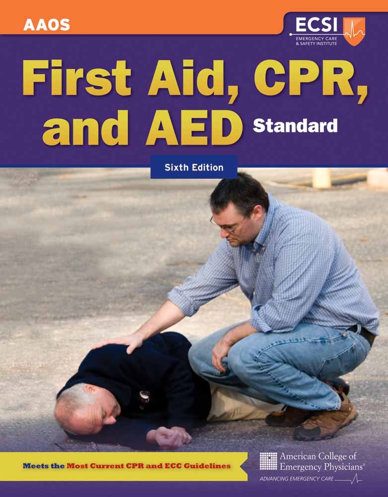 Standard First Aid, CPR, and AED,New