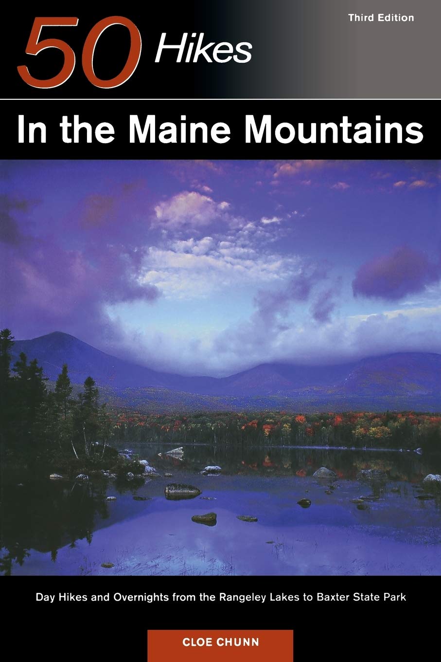 50 Hikes in the Maine Mountains: Day Hikes and Overnights from the Rangeley Lakes to Baxter State Park, Third Edition,Used