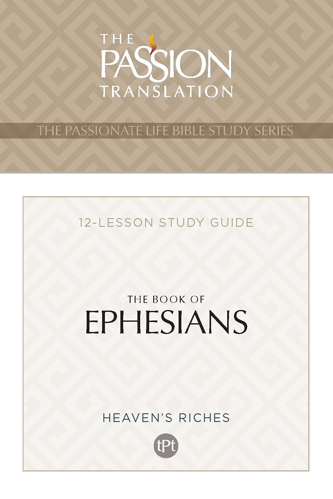 TPT The Book of Ephesians: 12Lesson Study Guide (The Passionate Life Bible Study Series),Used