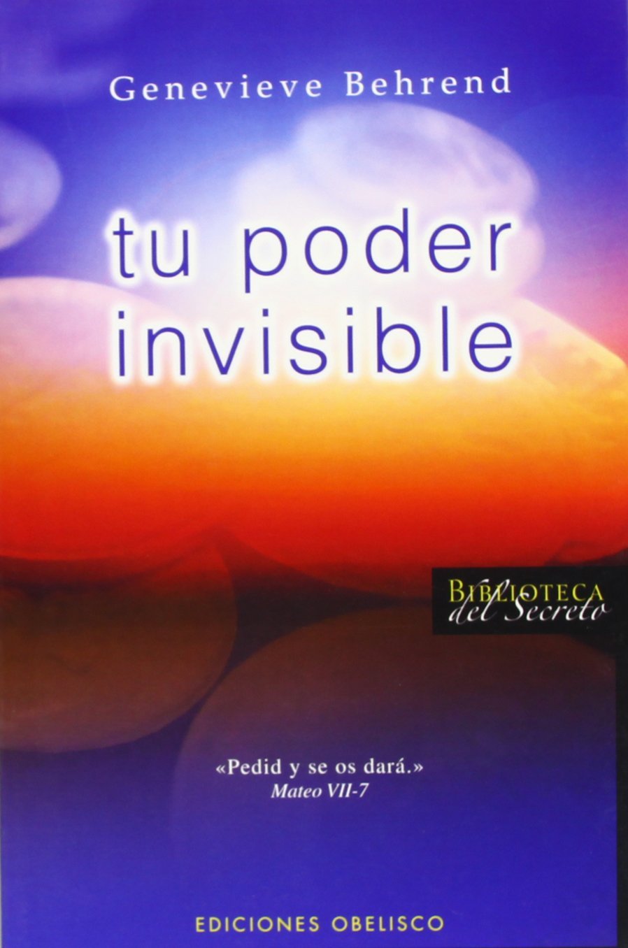 Tu poder invisible (Biblioteca del secreto) (Spanish Edition),Used