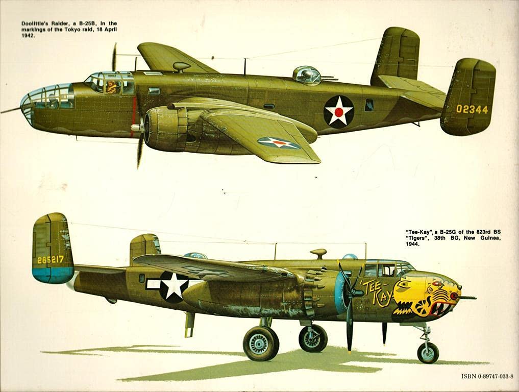 B25 Mitchell in Action  Aircraft No. 34,Used
