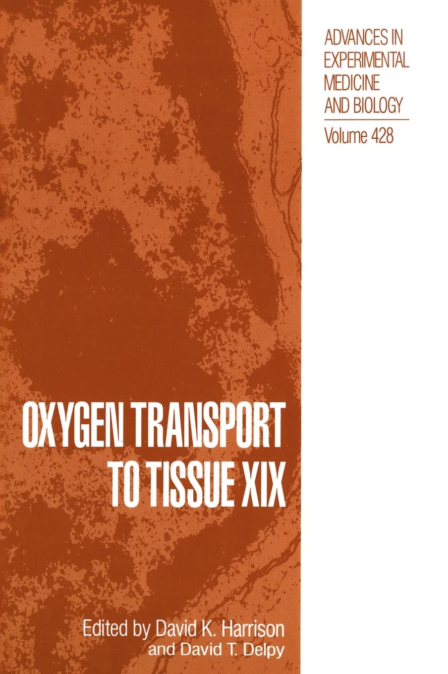 Oxygen Transport to Tissue XIX (Advances in Experimental Medicine & Biology),Used