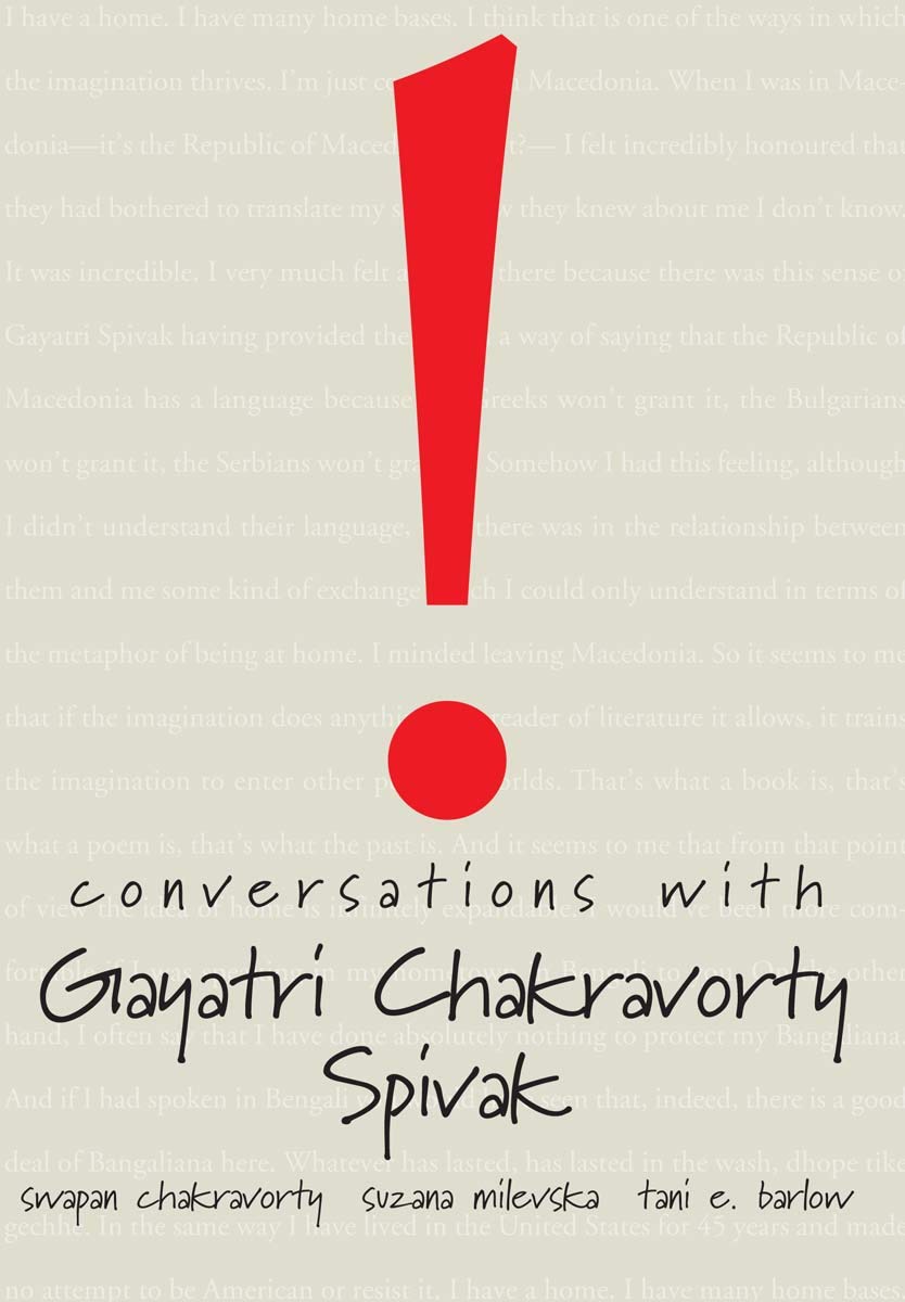 Conversations with Gayatri Chakravorty Spivak,Used