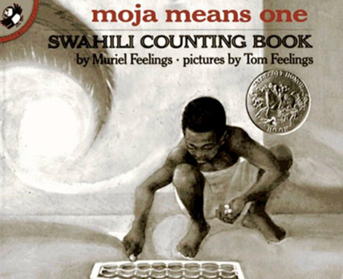 Moja Means One: Swahili Counting Book (Picture Puffin Books),Used