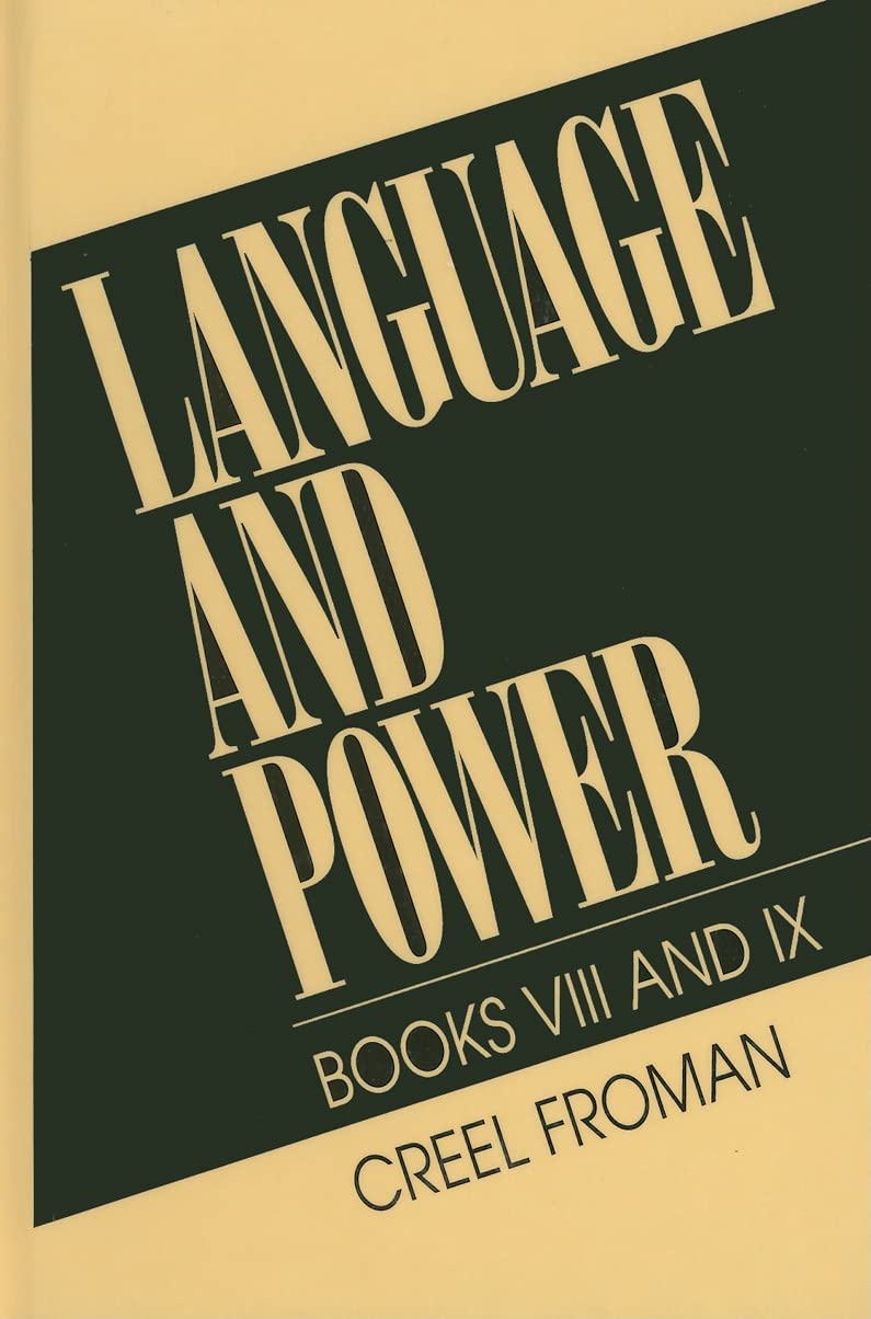 Language & Power, Books VIII and IX,Used