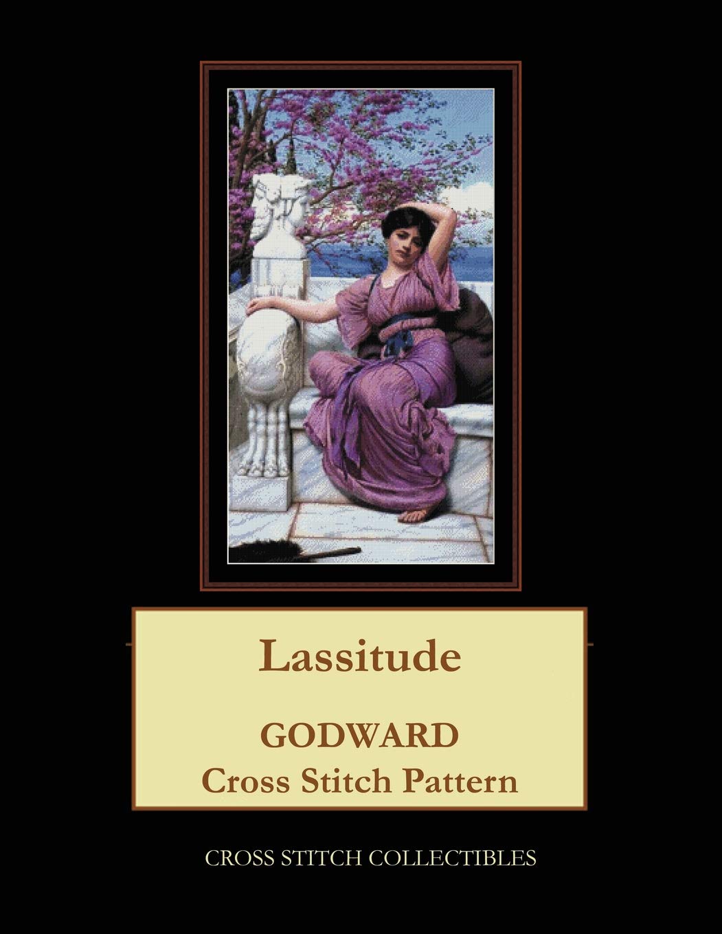 Lassitude: Godward Cross Stitch Pattern,Used