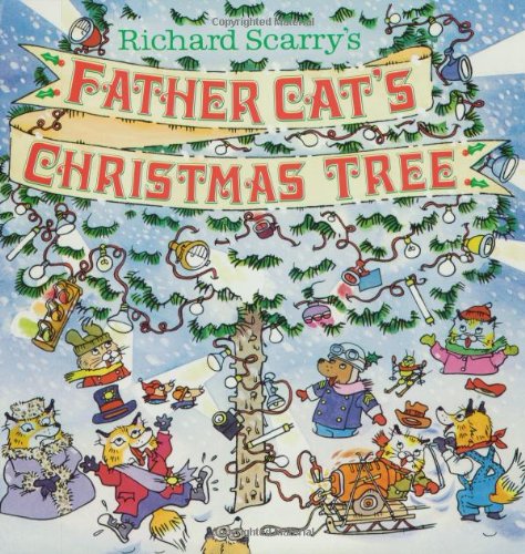 Richard Scarry's Father Cat's Christmas Tree (LookLook),Used