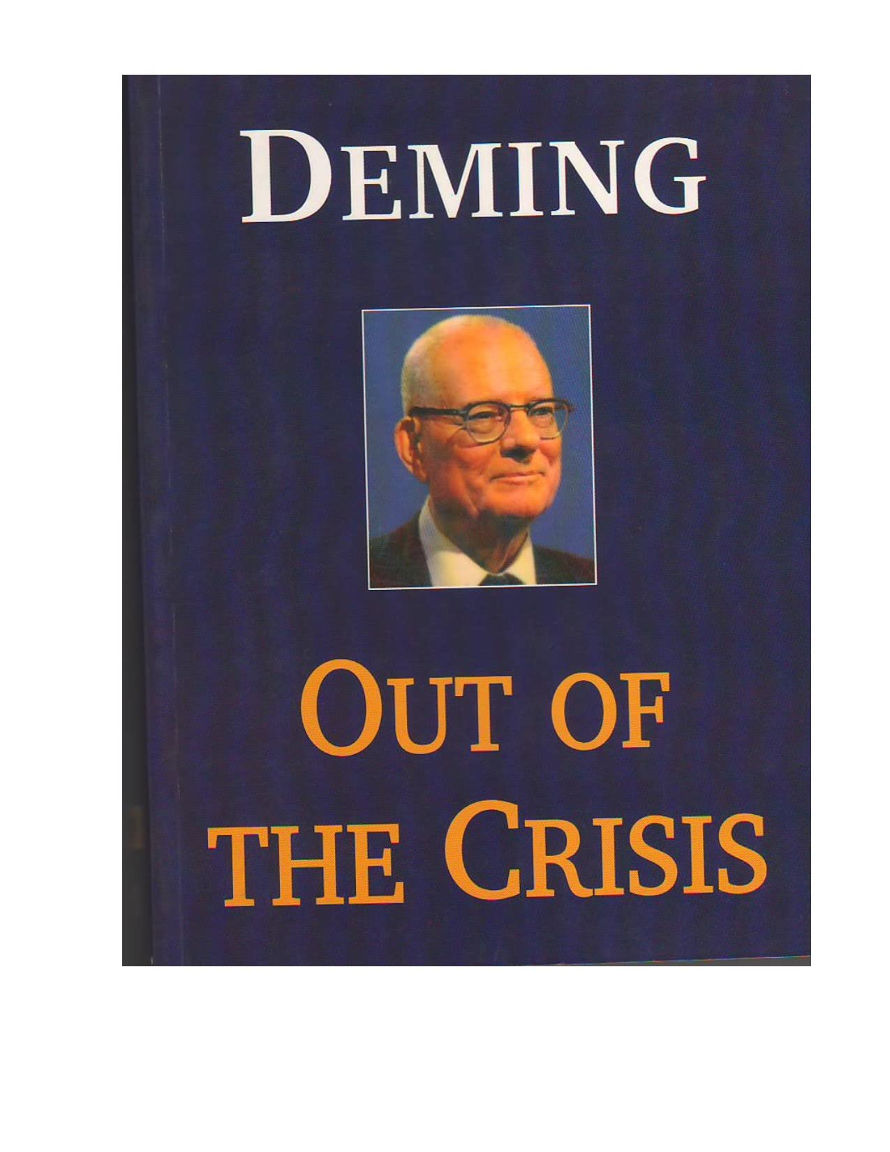 Out of the Crisis,Used