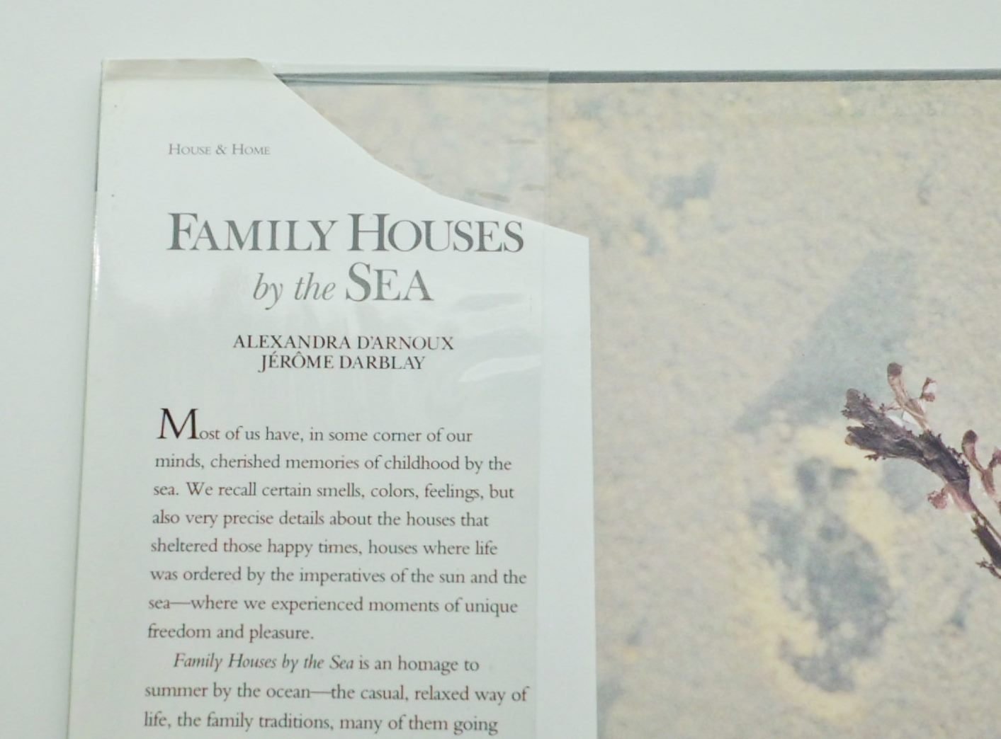 Family Houses by the Sea,Used