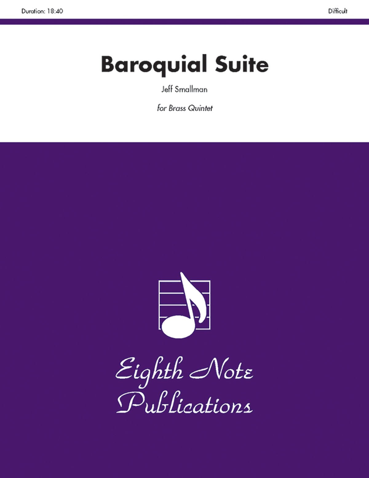 Baroquial Suite: Score & Parts (Eighth Note Publications),Used