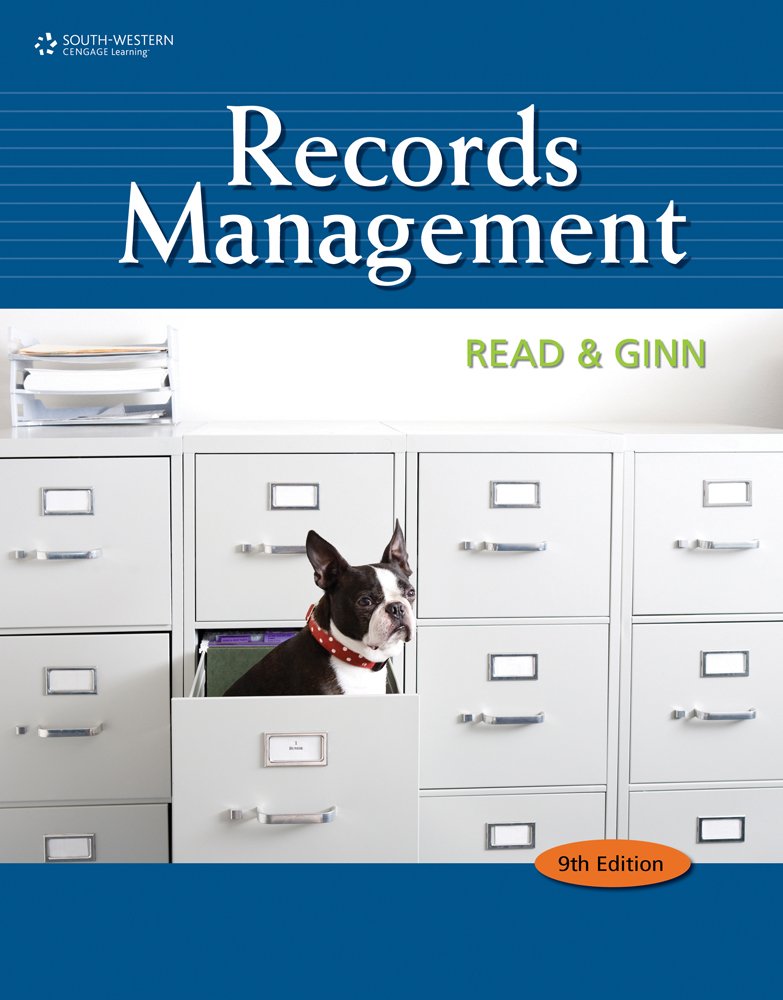 Records Management Student Instruction Manual,Used
