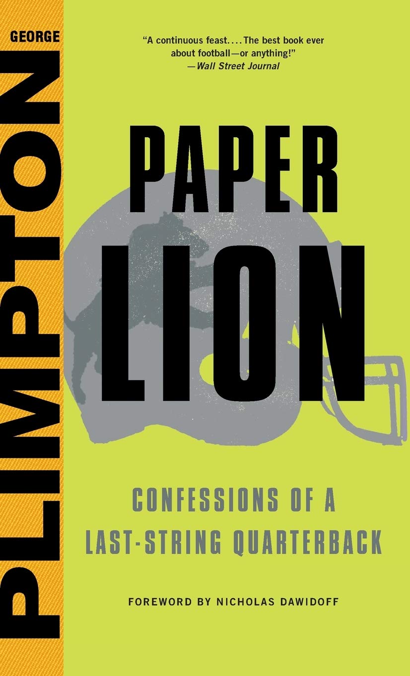 Paper Lion: Confessions of a LastString Quarterback,Used