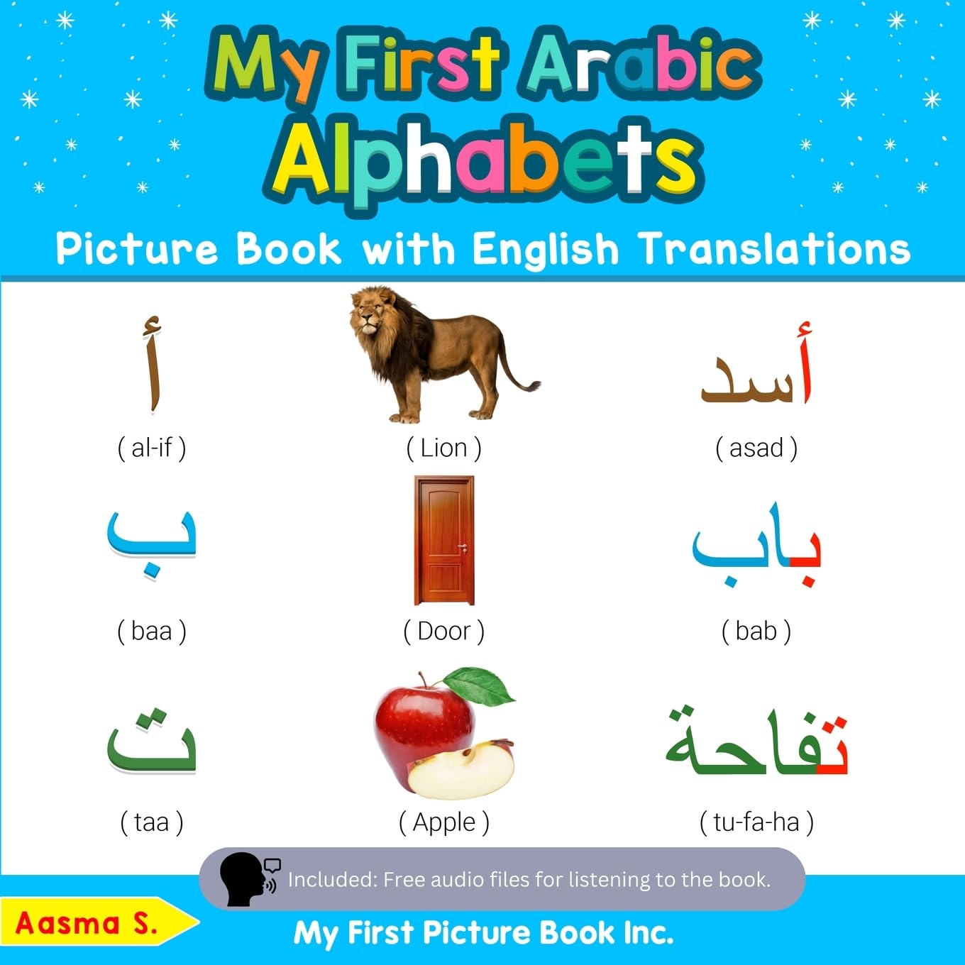 My First Arabic Alphabets Picture Book with English Translations: Bilingual Early Learning & Easy Teaching Arabic Books for Kids,Used