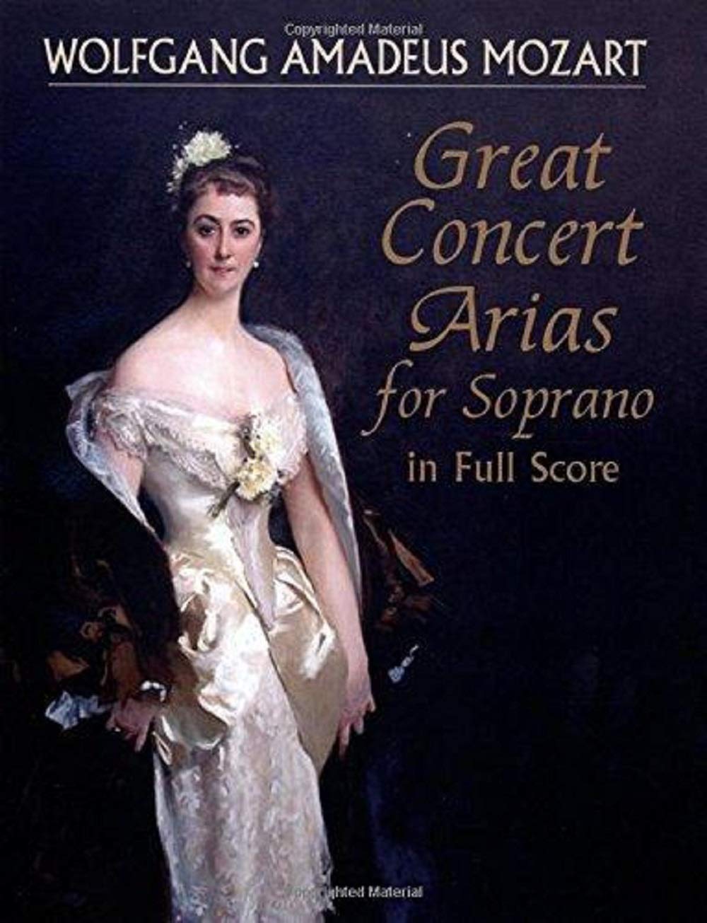 Great Concert Arias for Soprano in Full Score (Dover Music Scores),Used