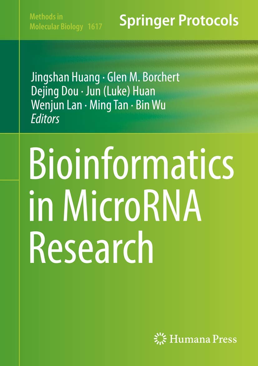 Bioinformatics in MicroRNA Research (Methods in Molecular Biology, 1617),Used