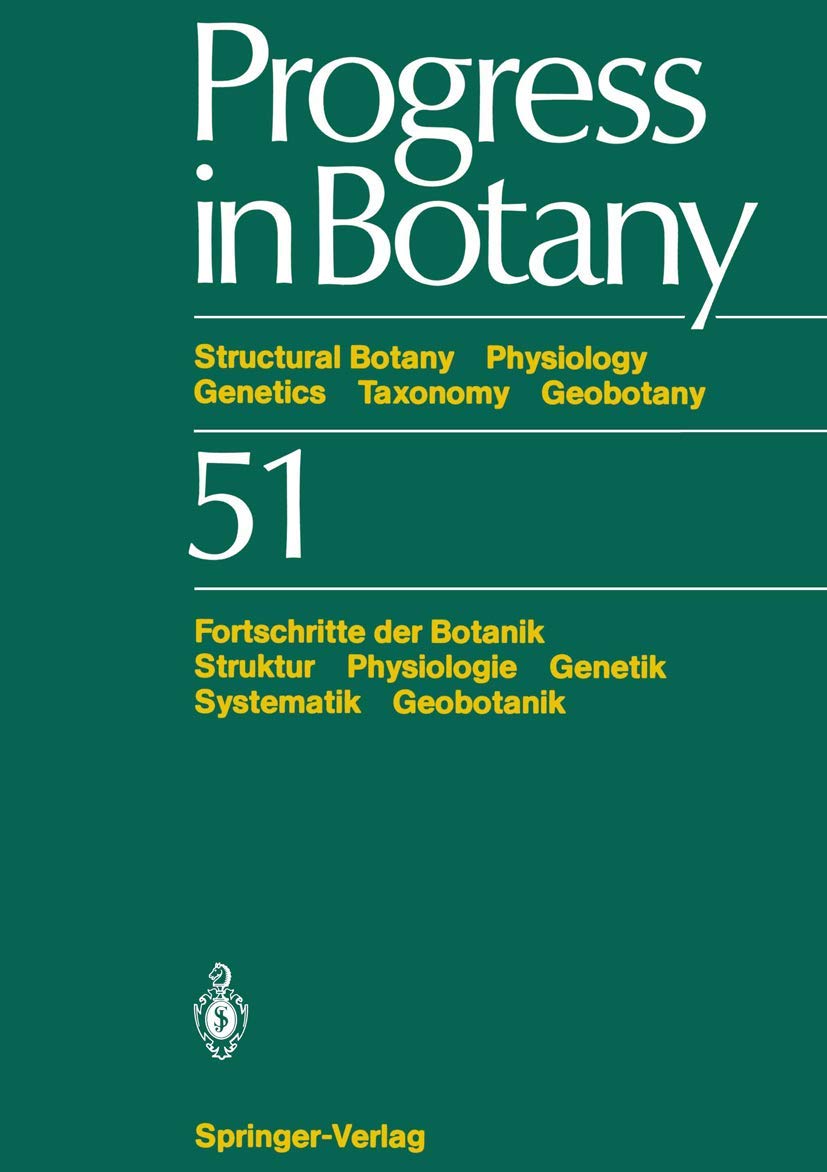 Progress in Botany (Progress in Botany, 51) (English and German Edition),Used