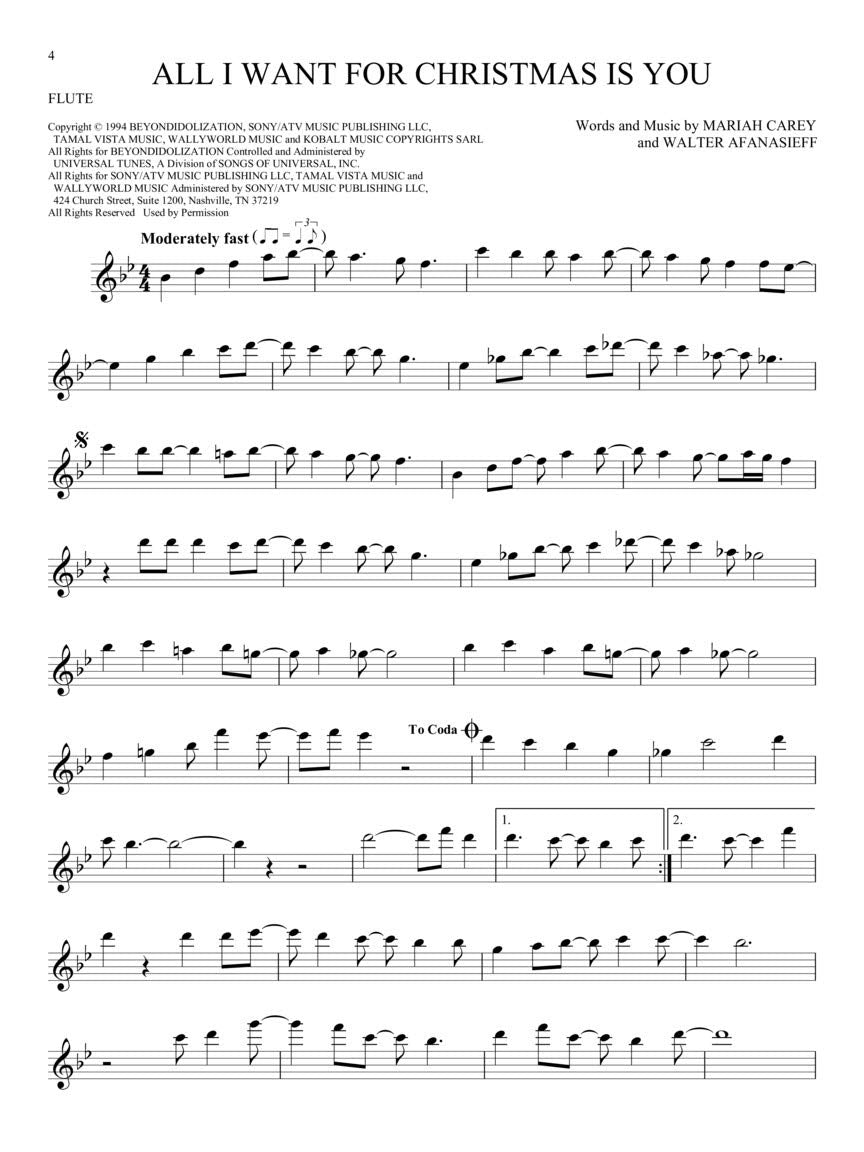 101 Christmas Songs: for Flute,Used