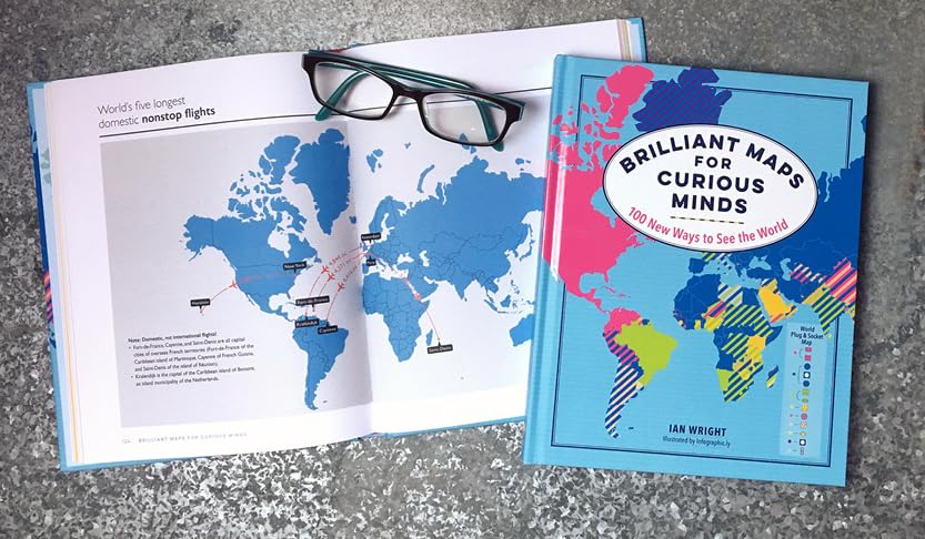 Brilliant Maps for Curious Minds: 100 New Ways to See the World,New