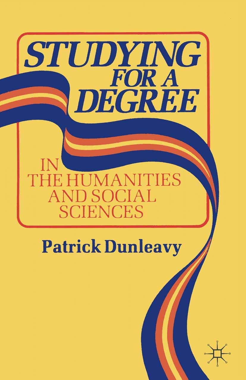 Studying for a Degree: In the Humanities and Social Sciences,Used