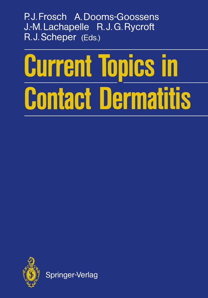 Current Topics in Contact Dermatitis,Used