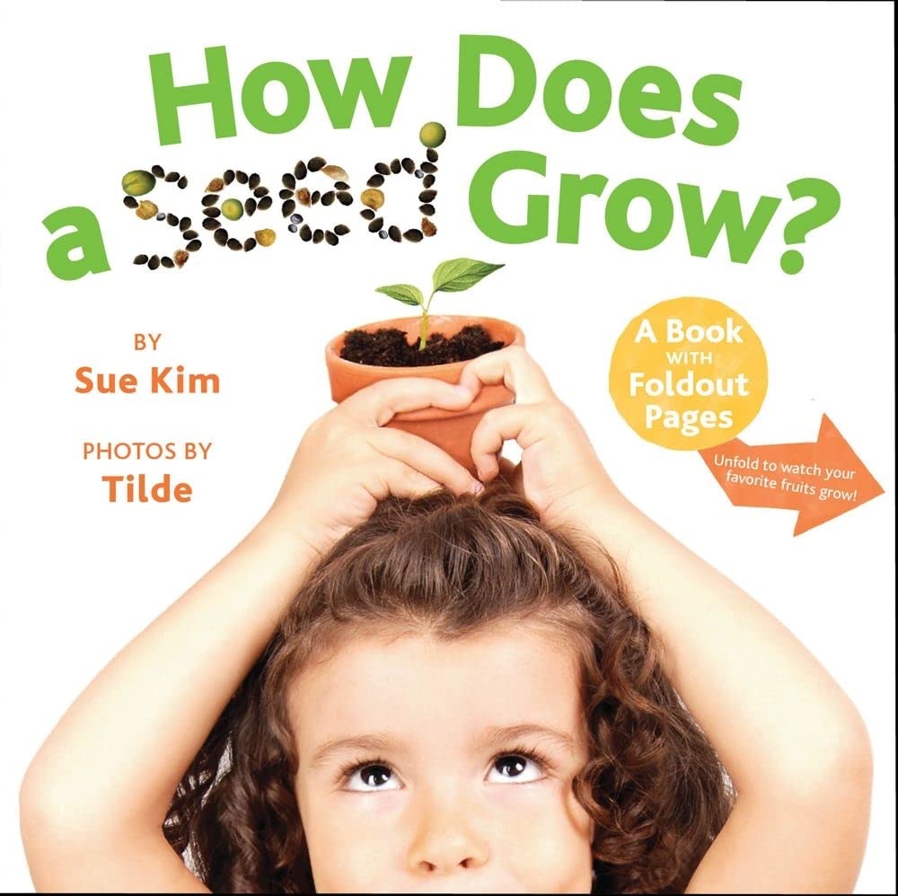 How Does a Seed Grow?: A Book with Foldout Pages,Used