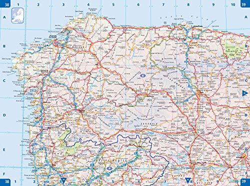 2021 Collins Essential Road Atlas Europe,Used