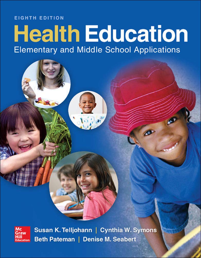 Health Education: Elementary and Middle School Applications,Used