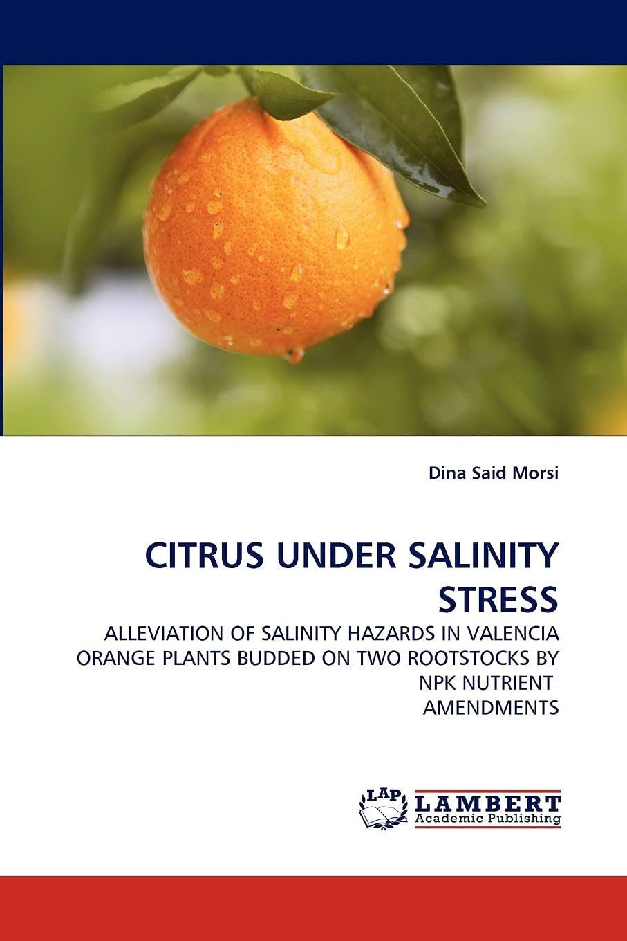 CITRUS UNDER SALINITY STRESS: ALLEVIATION OF SALINITY HAZARDS IN VALENCIA ORANGE PLANTS BUDDED ON TWO ROOTSTOCKS BY NPK NUTRIENT,Used