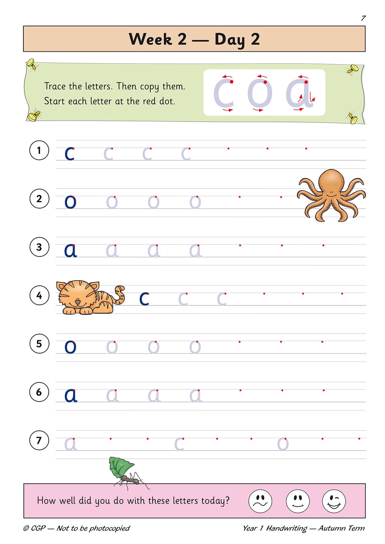 New KS1 Handwriting Daily Practice Book: Year 1 Autumn Term: superb for catchup and learning at home (CGP KS1 English),Used