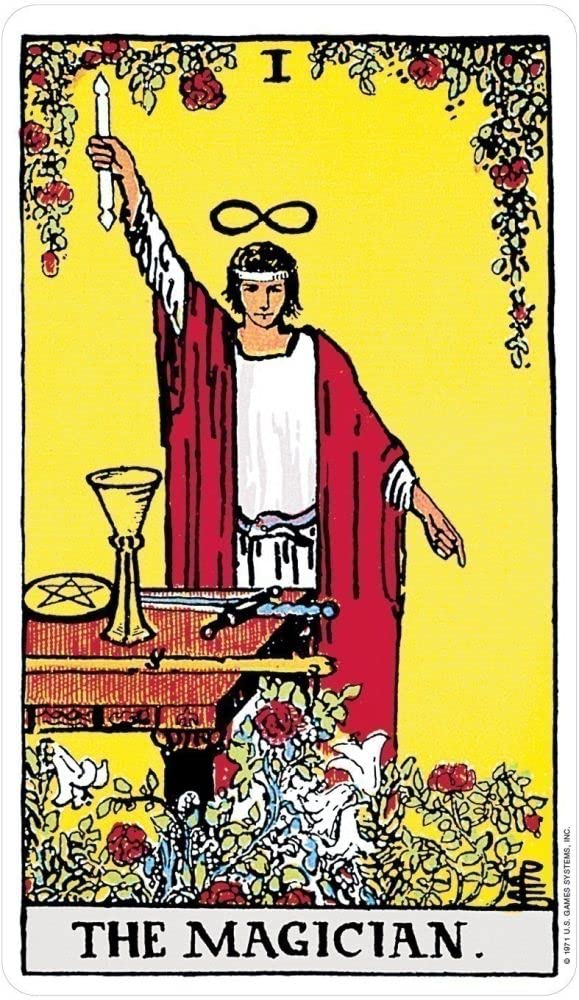 Miniature Riderwaite Tarot: Compact And Portable Miniature 78Card Tarot With Iconic Pamela Colman Smith Artwork, Essential For,New