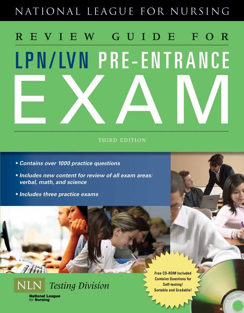 Review Guide for LPN/LVN PreEntrance Exam,New